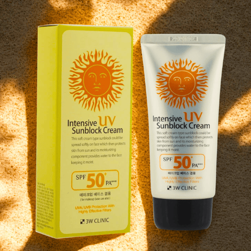 Intensive Sun Block Cream SPF 50+ | Broad Spectrum UVA/UVB Protection - Image 2