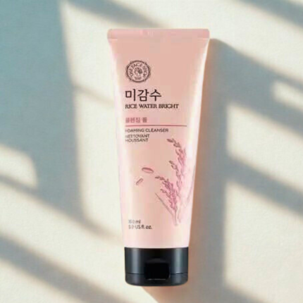 Rice Water Bright Face Wash – Glow from Nature
