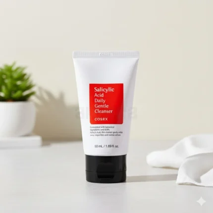 COSRX Salicylic Acid Daily Gentle Cleanser 50ml tube for oily acne-prone skin