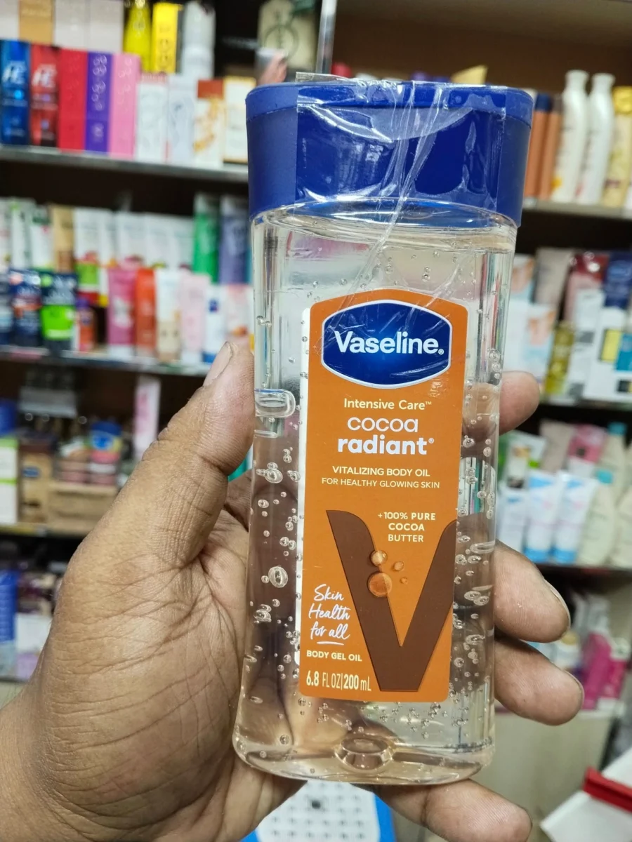 Vaseline Intensive Care Cocoa Radiant Body Gel Oil